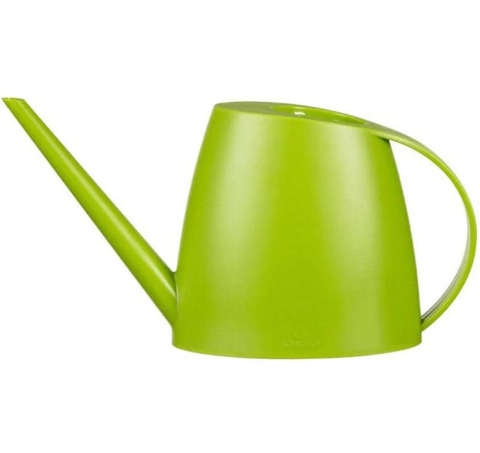 Scheurich Giesskanne Lilly – 31 × 7,7 × 16,4 cm, 1,5 l, Kunststoff, Grün matt