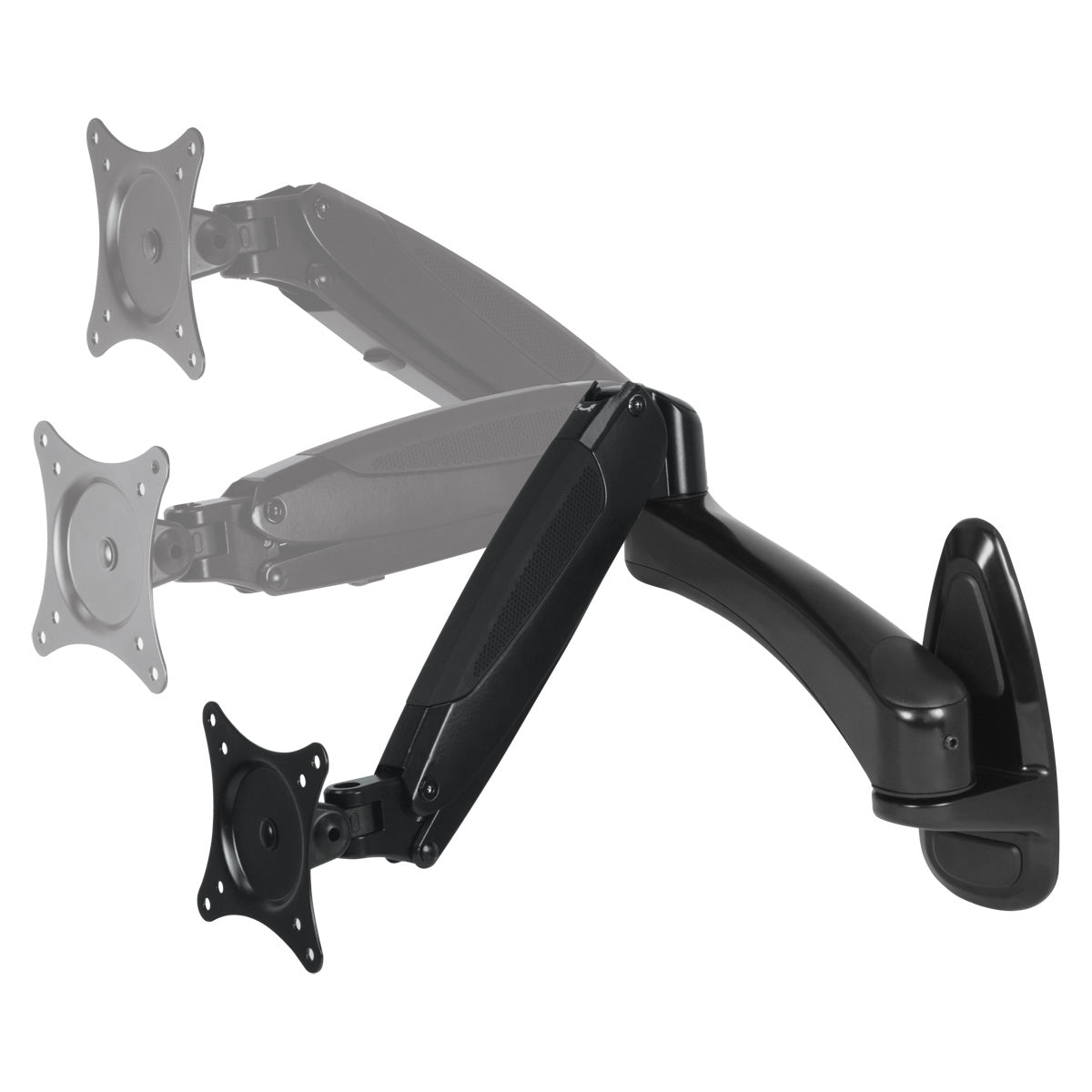 ARCTIC Tischhalterung – bis 43", VESA 100 × 100 mm, 8 kg, drehbar, schwarz