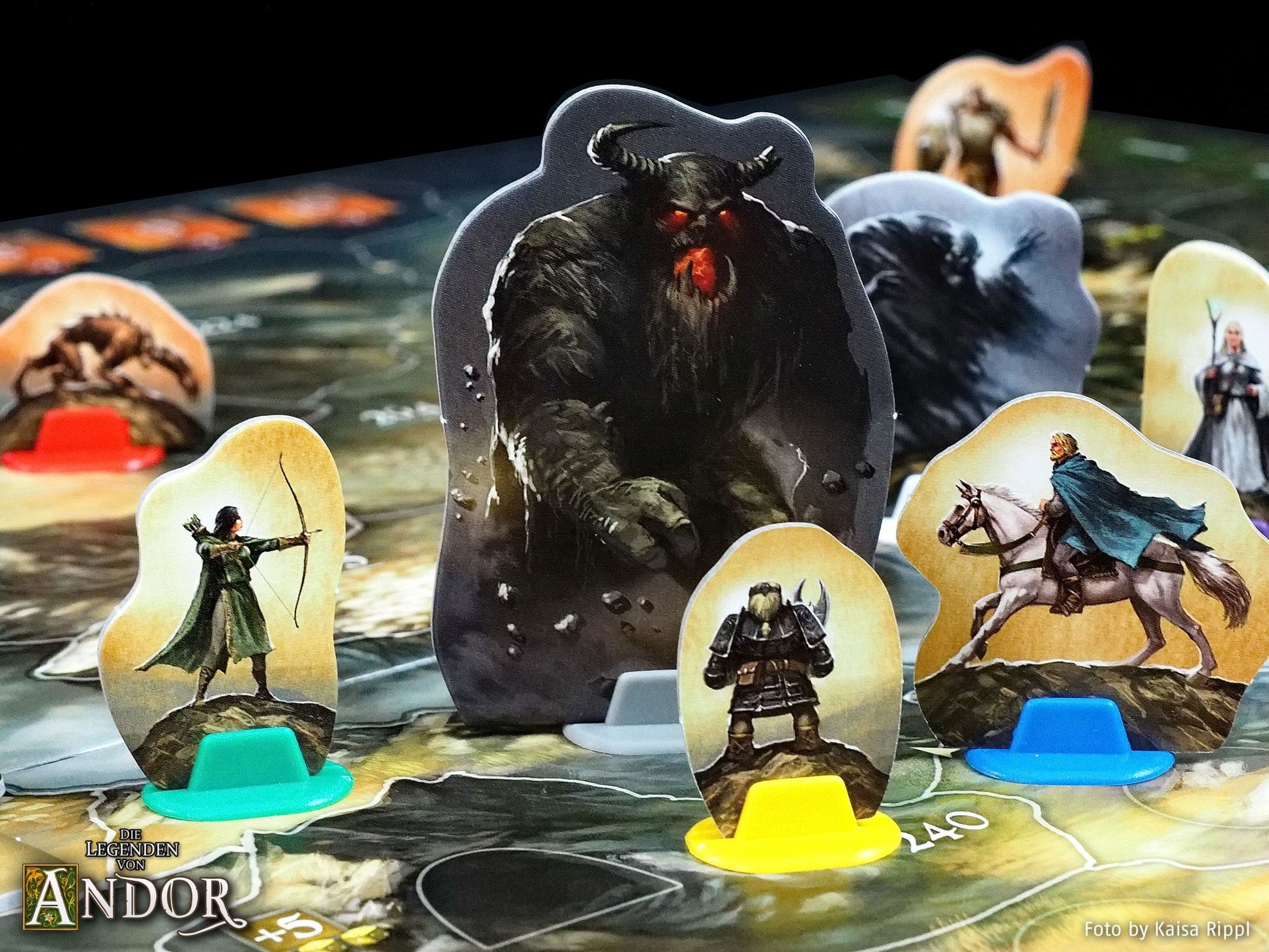 Kosmos Die Legenden von Andor Teil III – Brettspiel, 2–4 Spieler, ab 10 Jahren, 90 Min., DE