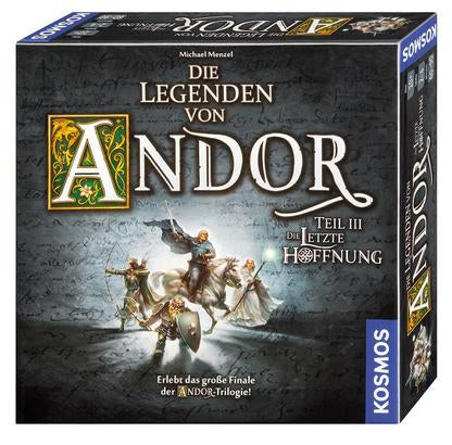 Kosmos Die Legenden von Andor Teil III – Brettspiel, 2–4 Spieler, ab 10 Jahren, 90 Min., DE