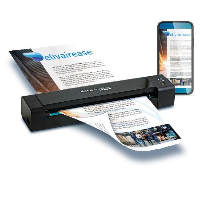 I.R.I.S. IRIScan Anywhere 6 – Mobiler Scanner, A4, 15 ppm, WLAN, 1'200 dpi