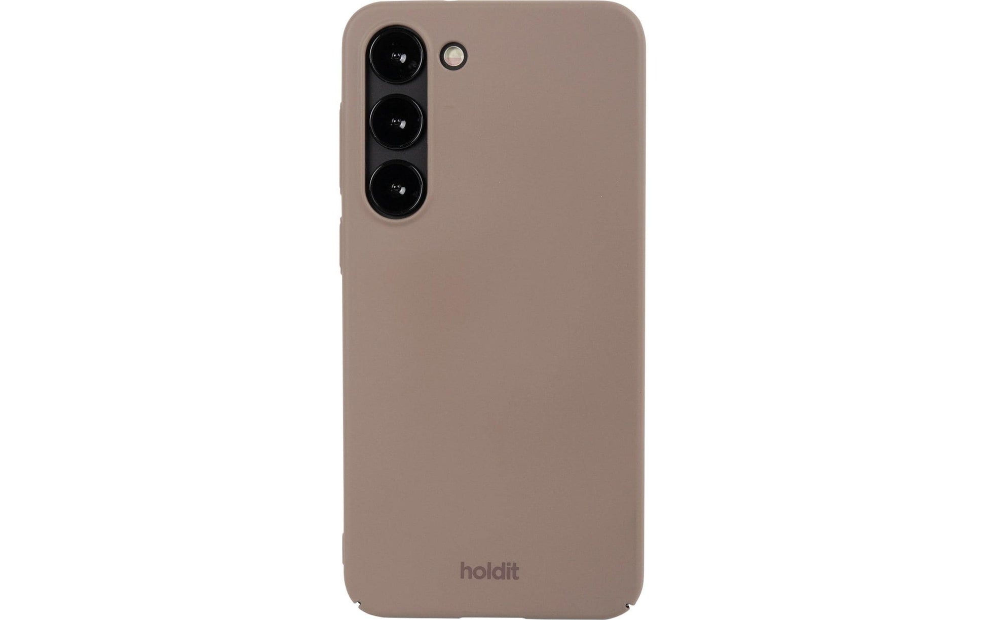 Holdit – Backcover – für Samsung Galaxy S24 – Braun – Silikon