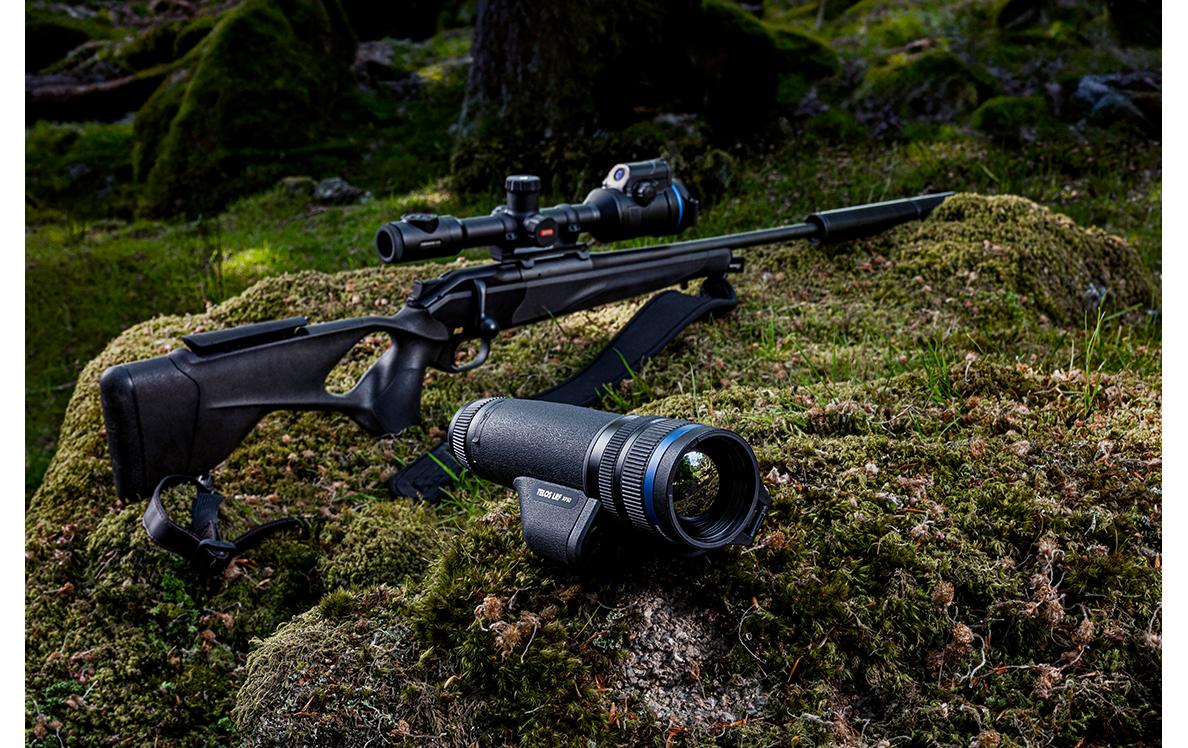 PULSAR Telos LRF XP50 – Wärmebildkamera, 1024×768, LRF 1800 m, NETD <18 mK, IPX7, schwarz