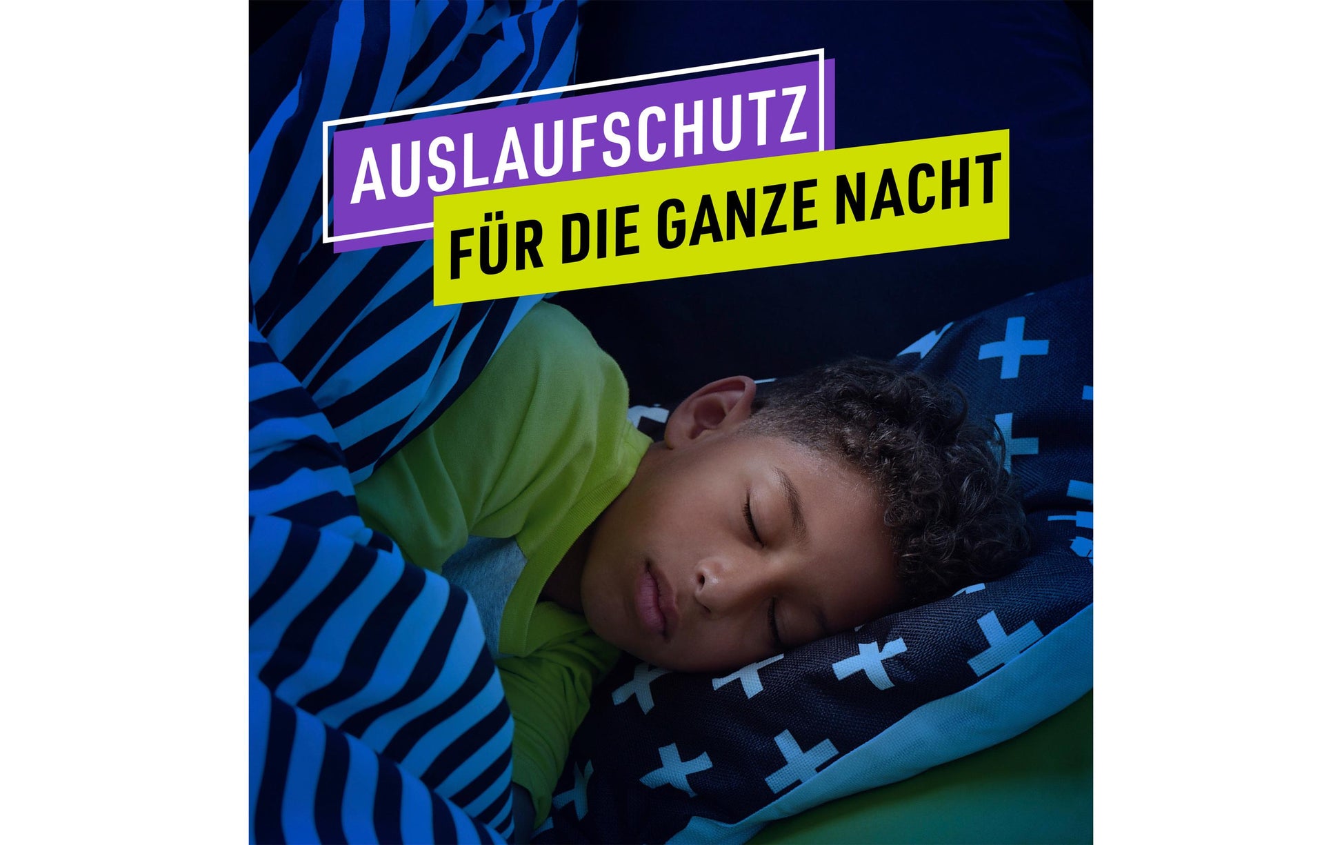 Pampers Nachtwindeln Ninjamas Jungs – Grösse 4–7 Jahre (17–30 kg) – 60 Stk – blau