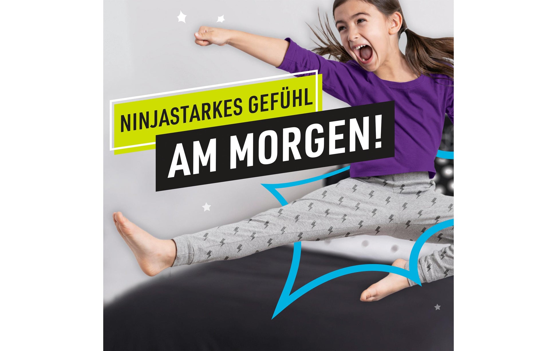 Pampers Ninjamas Nachtwindeln Mädchen – Gr. 4–7 (17–30 kg), 60 Stk – Rosa