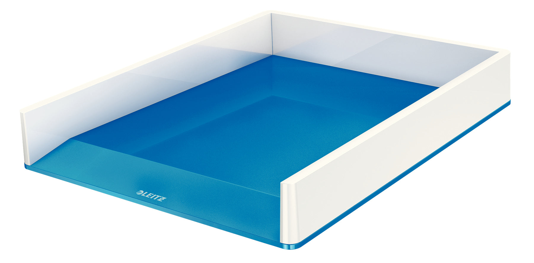 Leitz Briefkorb – Kunststoff, metallisch, blau