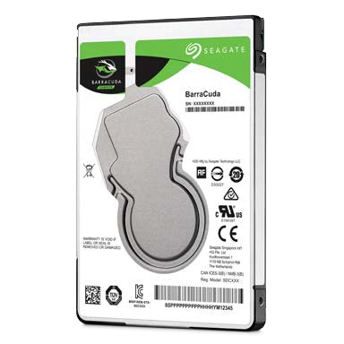 Seagate Barracuda – 500 GB, 2,5" HDD, SATA III, 5400 U/min, 128 MB Cache