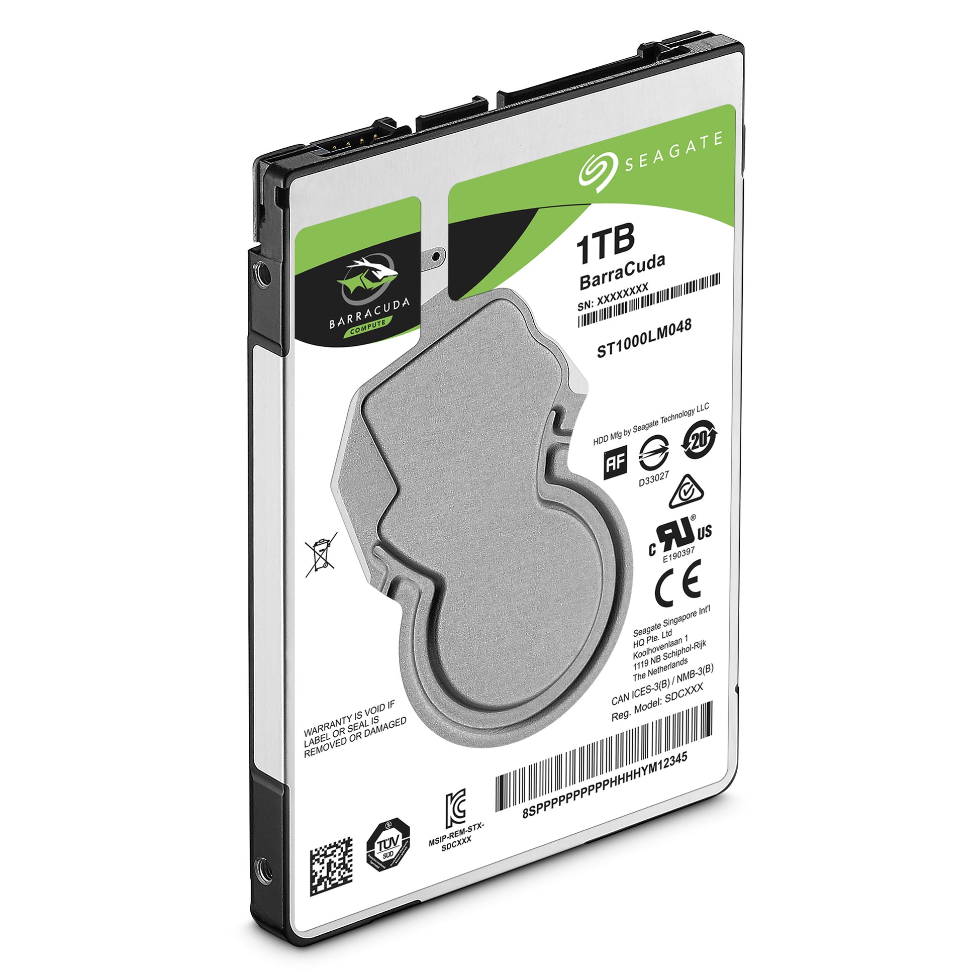 Seagate Barracuda 1 TB – 5400 U/min, SATA III