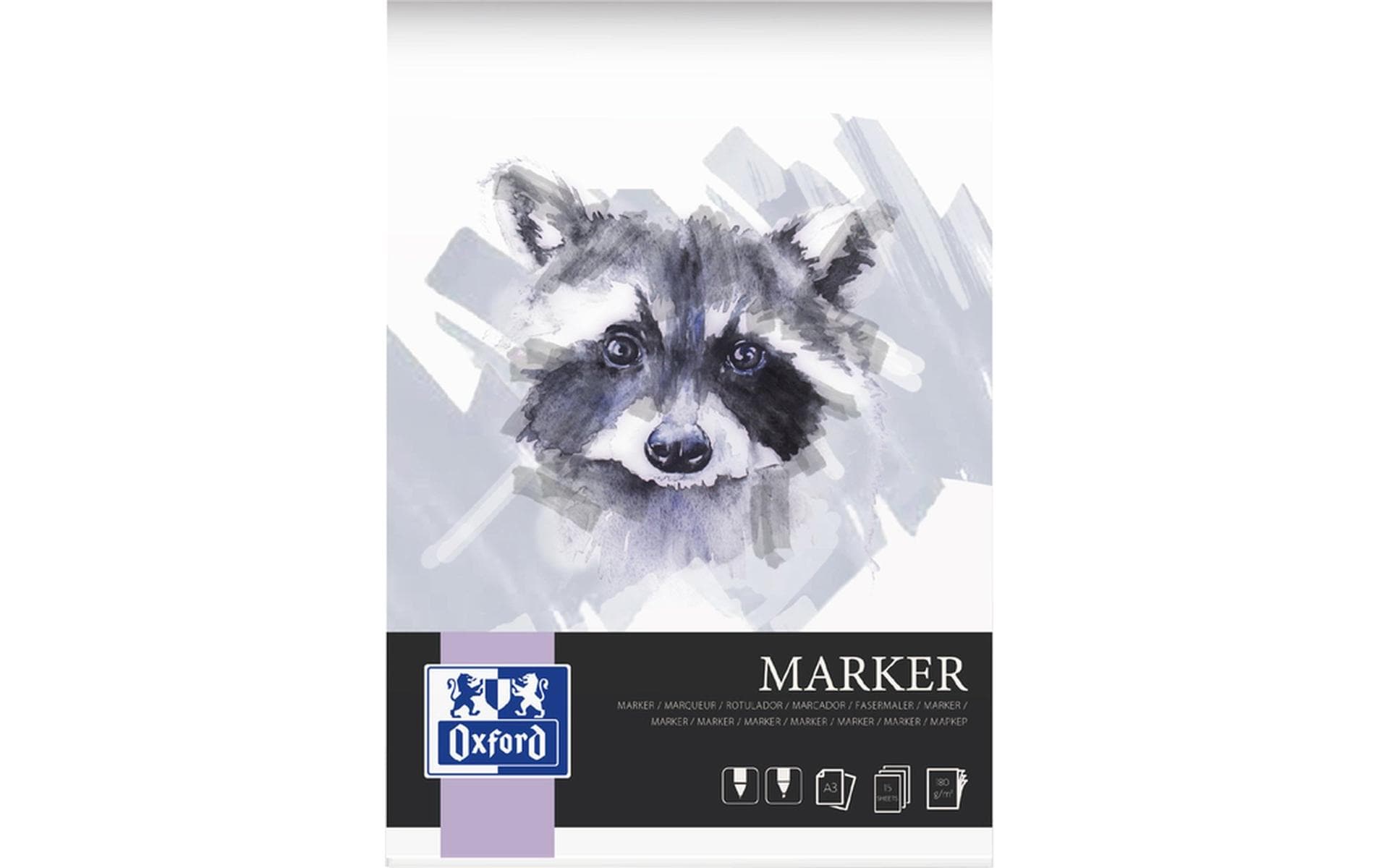 Oxford Art Layoutblock – A3 – 180 g/m² – Softcover – 15 Blatt