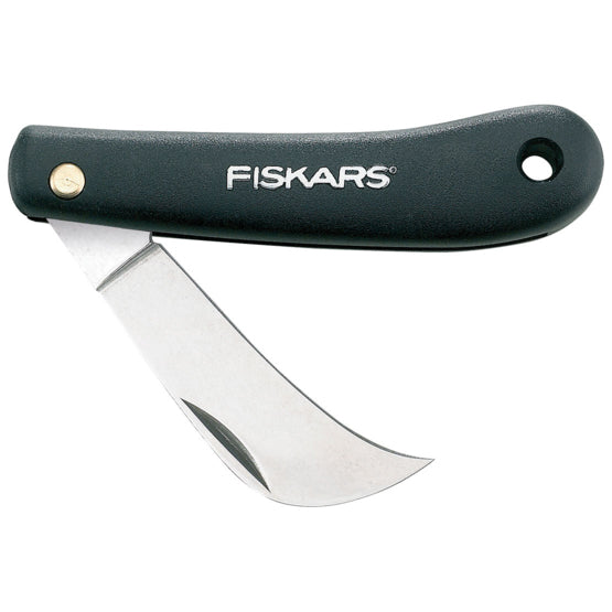 Fiskars Gartenhippe K62 – 170 mm, Edelstahl, Schwarz
