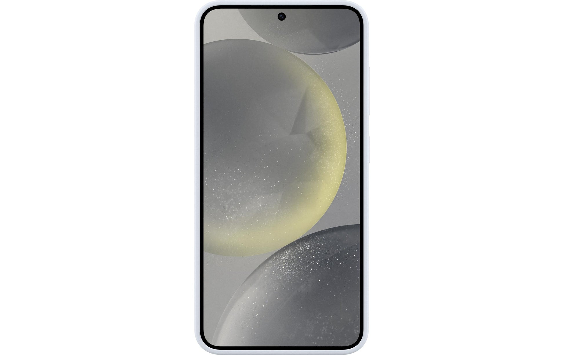 Samsung Backcover – für Samsung Galaxy S24 – hellblau – Silikon – mit Ständer, stossdämpfend