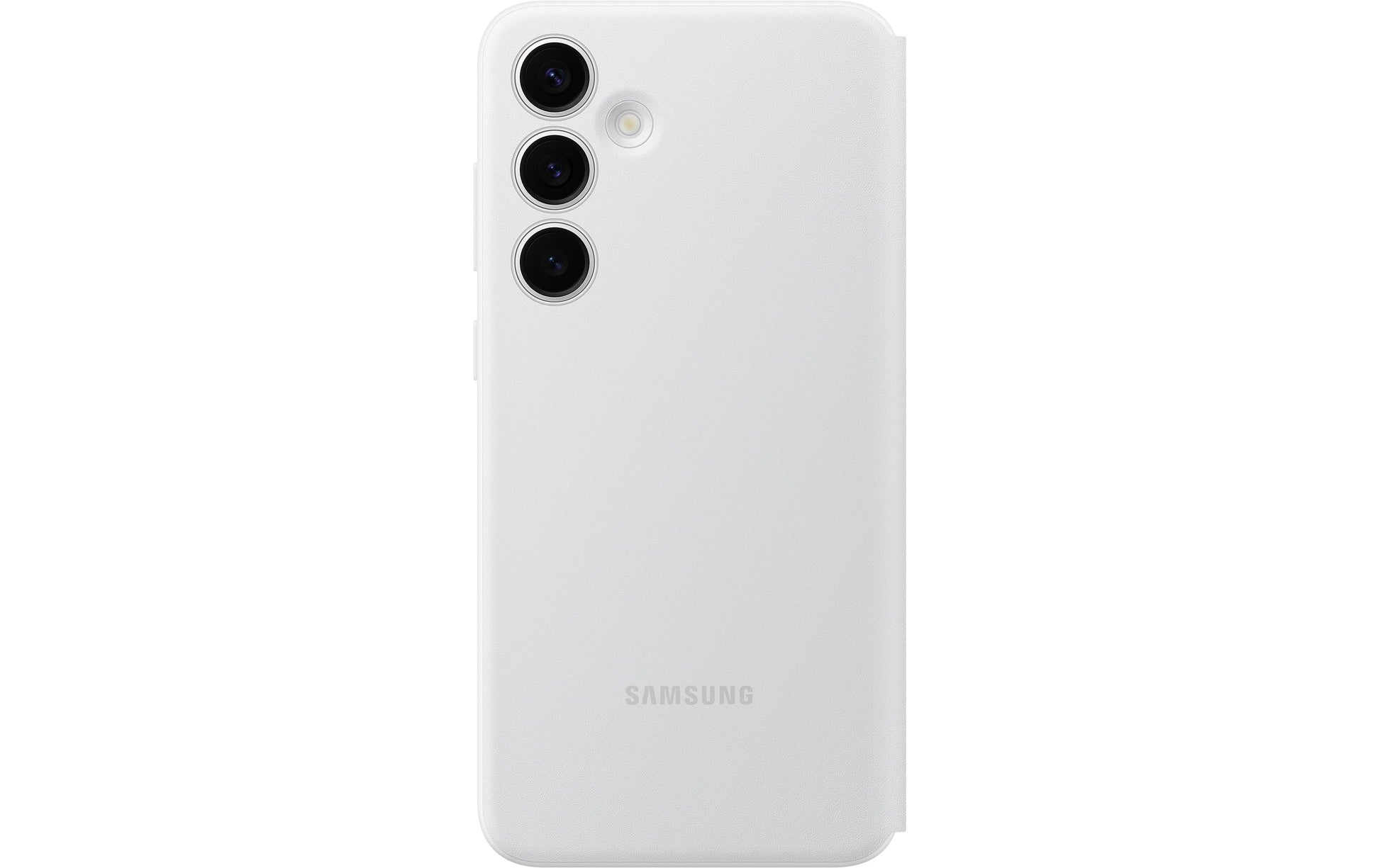 Samsung Booklet-Hülle – für Samsung Galaxy S24+ – weiss, mit Kartenfach