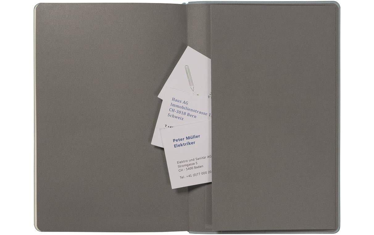Kolma Notizbuch A5, punktkariert – türkis