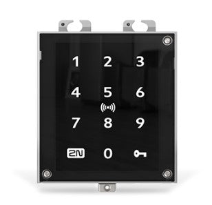 2N Zutrittsleser Access Unit 2.0 Touch – 108×45×131 mm, schwarz