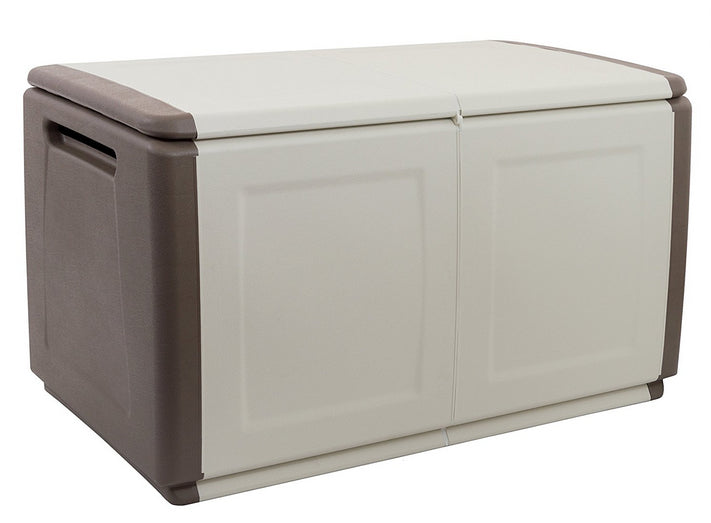 Art Plast Aufbewahrungsbox 290 l (mit Deckel) – Polypropylen – Grau – 960 × 570 × 530 mm