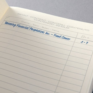 Sigel Notizbuch A5, liniert, Fadenheftung, Softcover, 194 Seiten, 80 g/m² – schwarz