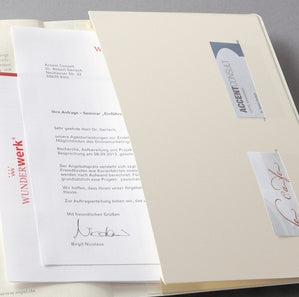 Sigel Notizbuch A4, liniert, Fadenheftung, Softcover, 194 Seiten, 80 g/m² – rot
