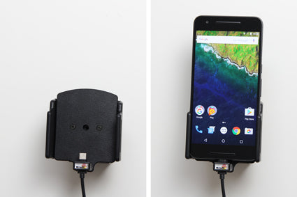 Brodit 521843 Kfz-Ladehalterung – Zigarettenanzünder – für Smartphones – Schwarz