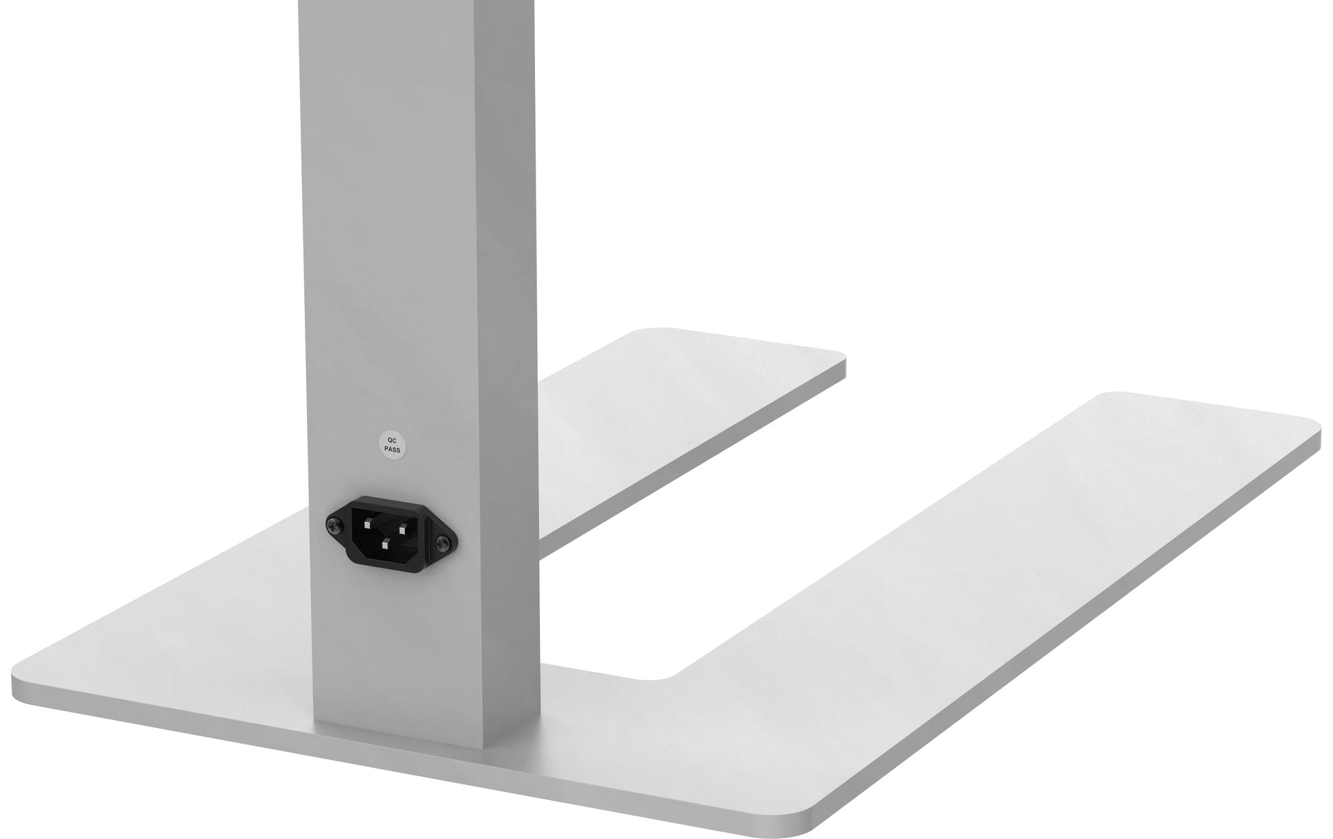 Hybriqs Stehleuchte Hybrid Light Four HCL – 202,8 cm, 13'500 lm, 100 W, 2700–5000 K, dimmbar, silber, Touch