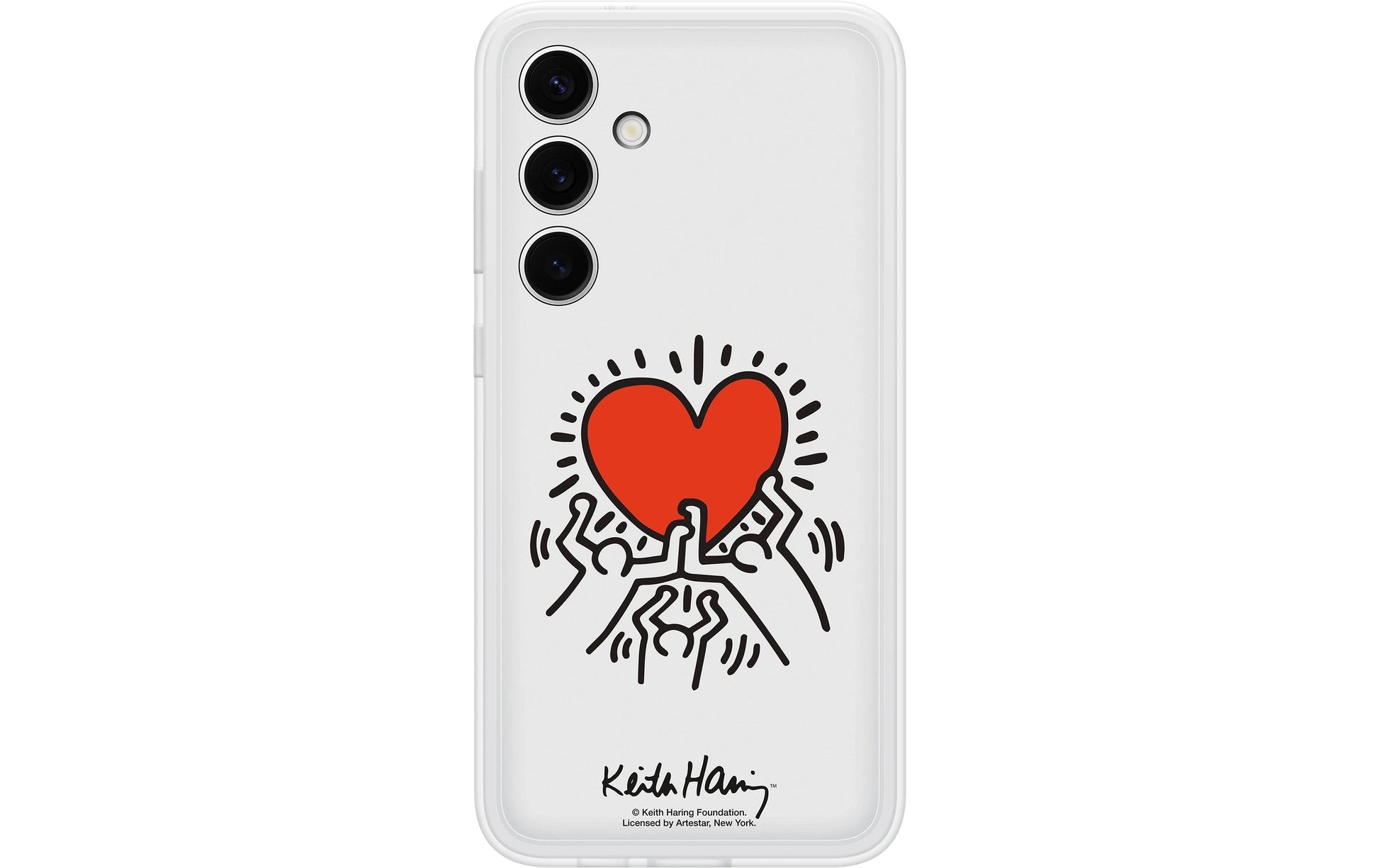 Samsung Backcover – für Samsung Galaxy S24+ – rot/transparent – TPU