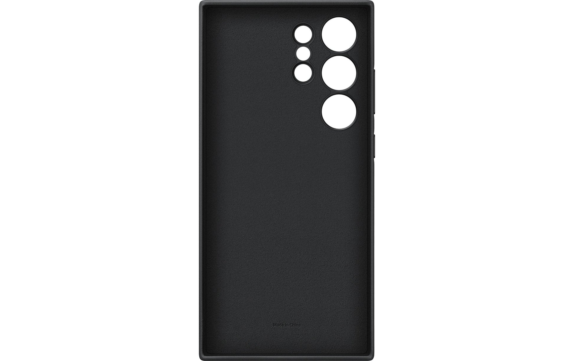 Samsung Backcover – für Samsung Galaxy S24 Ultra – schwarz – Kunstleder