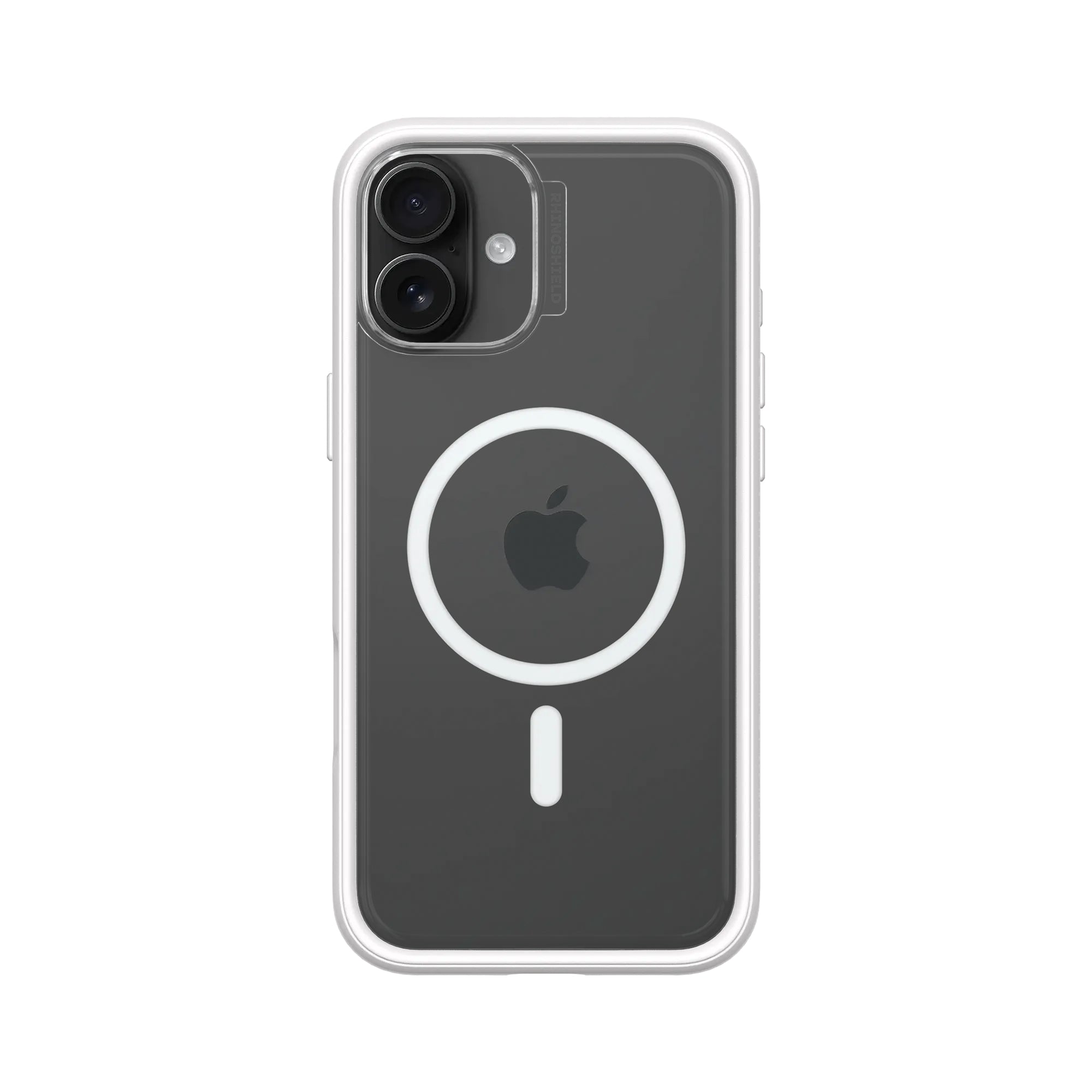 RhinoShield Backcover Mod NX – für Apple iPhone 16 Plus – transparent/weiss – MagSafe-kompatibel