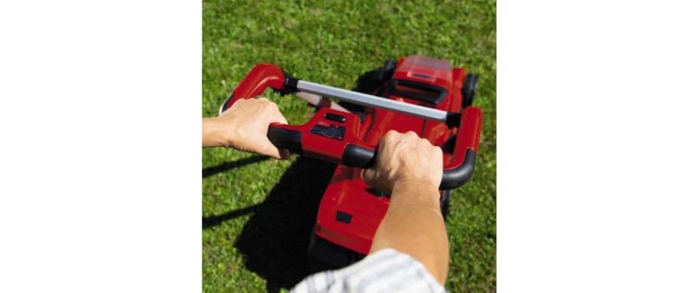 Einhell professional Einhell RASARRO 36/38 Akku-Rasenmäher – 18 V – Schnittbreite 380 mm – 2×4,0 Ah & 2×Ladegerät
