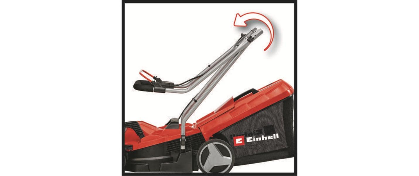 Einhell GE-CM 18/33 Li-Solo Akku-Rasenmäher – 18 V – 33 cm – 30 l – 25–65 mm – Power X-Change