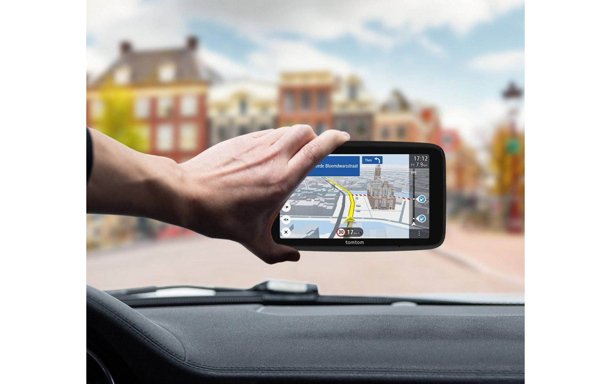 TomTom GO Superior 7 – 7" HD720 Interaktives Display (Touch), Schwarz