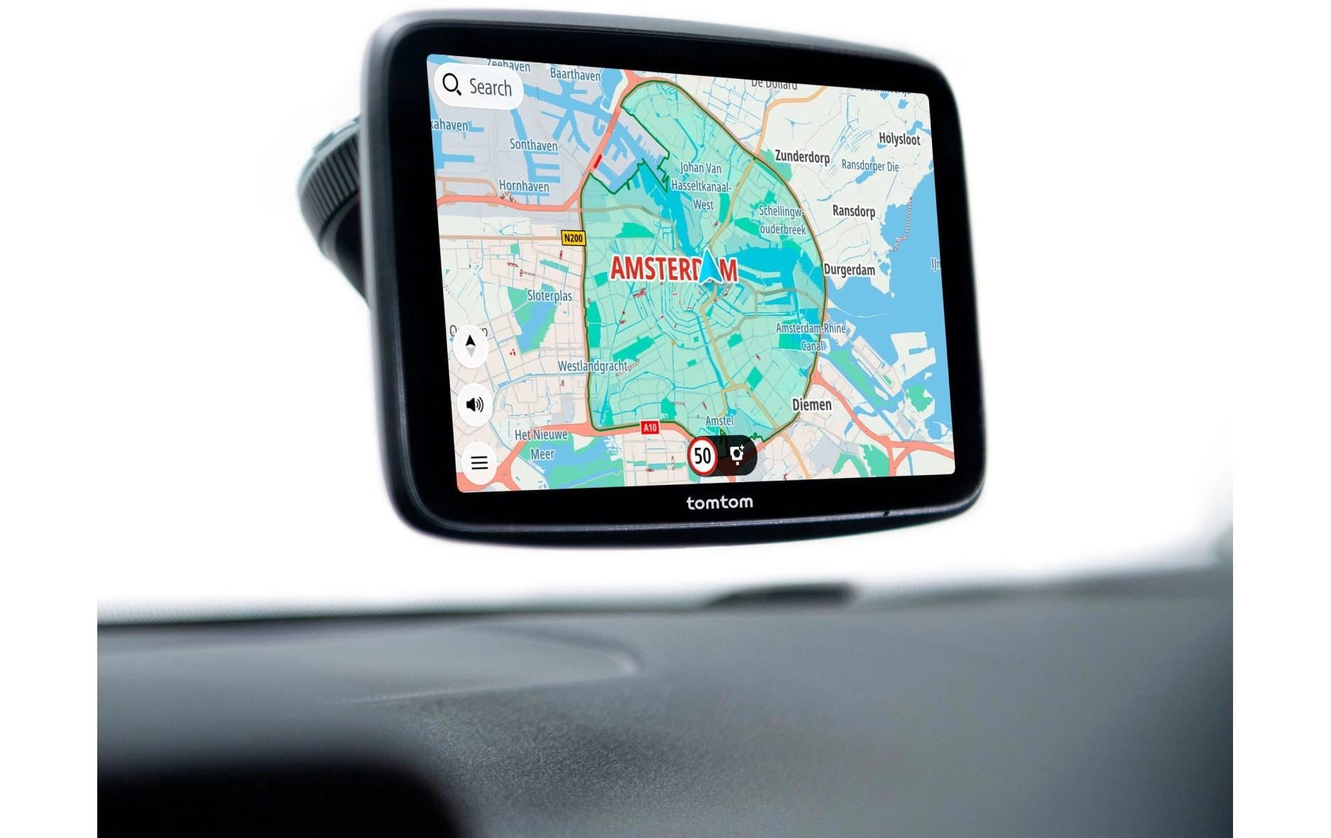 TomTom GO Superior 7 – 7" HD720 Interaktives Display (Touch), Schwarz