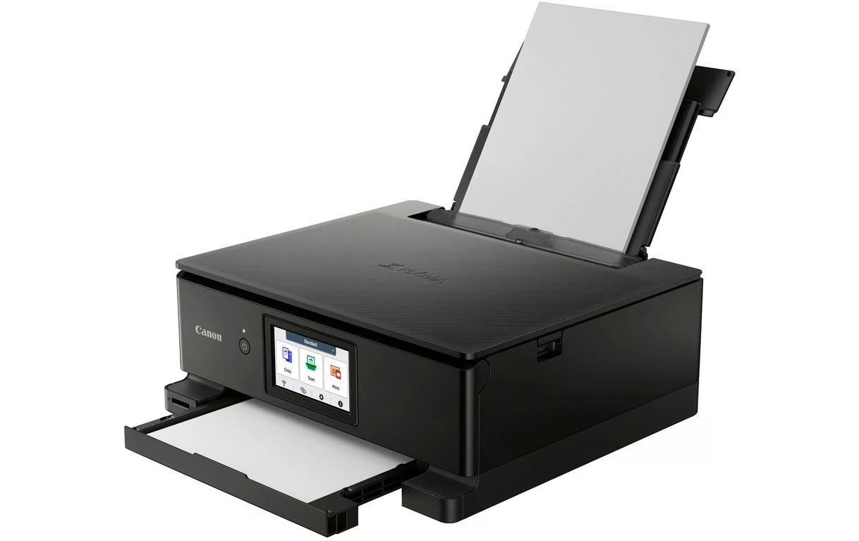Canon PIXMA TS8750 – Farbiges Tintenstrahl-Multifunktionsgerät A4, 3-in-1 – USB/WLAN – Duplex – 15 Seiten/Min S/W, 10 Seiten/Min Farbe