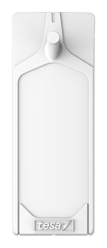 TESA Haken - weiss - selbstklebend - 3 kg - für Fliesen & Metall - 2 Stück