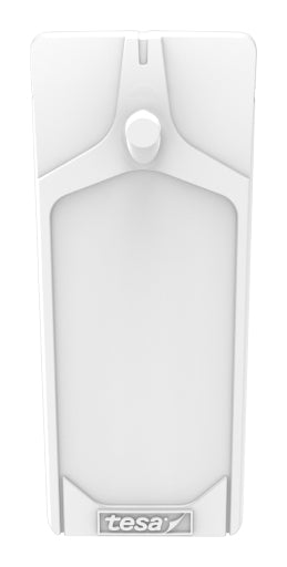 TESA Haken - weiss - selbstklebend - 3 kg - für Fliesen & Metall - 2 Stück