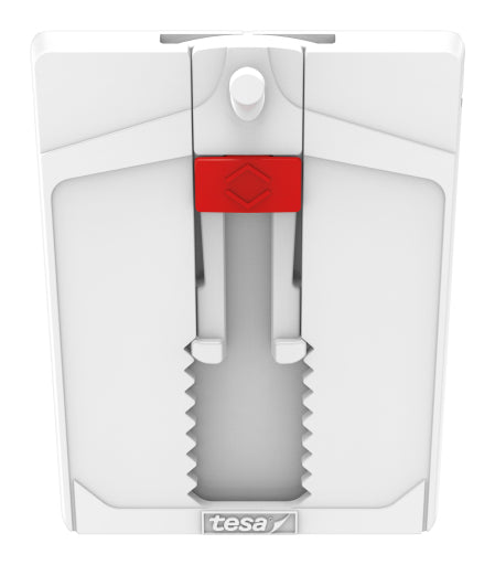 TESA Klebenagel für Putz – 120 × 140 mm, Weiss, bis 4 kg