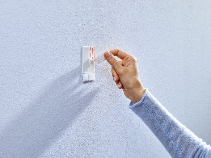 TESA Haken – Kunststoff – Rot/Weiss – 2 kg – 2 Stück