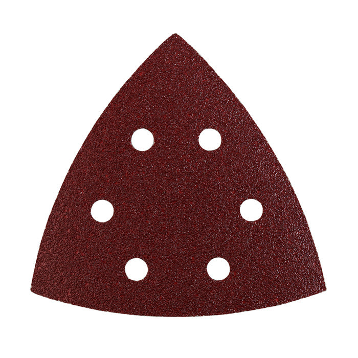 kwb Schleifpapier 105 mm P60 – für Metall – 5 Stk – Dreieck