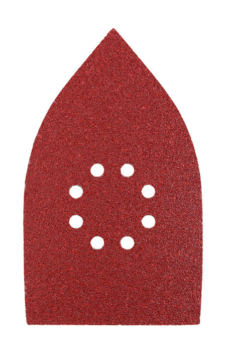 kwb Schleifpapier 107 × 175 mm P180 – für Metall – 5 Stk – für Delta-Schleifer