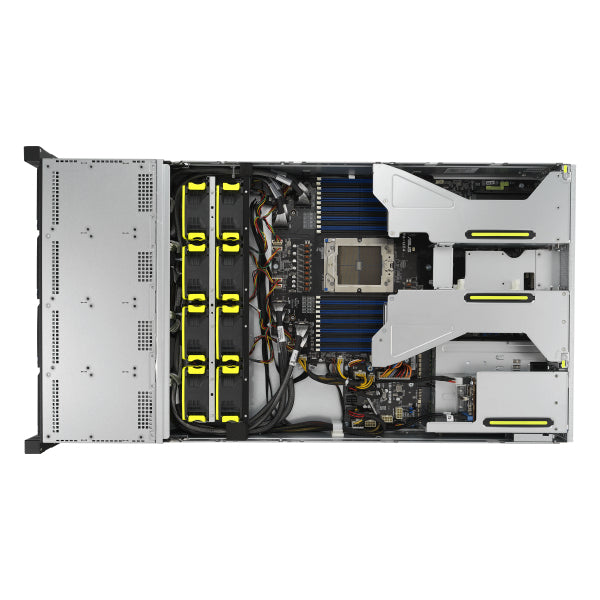 ASUS RS520A-E12-RS12U – Rack 2U, AMD EPYC (Sockel SP5), DDR5, max. 6 TB RAM, 14 Laufwerke