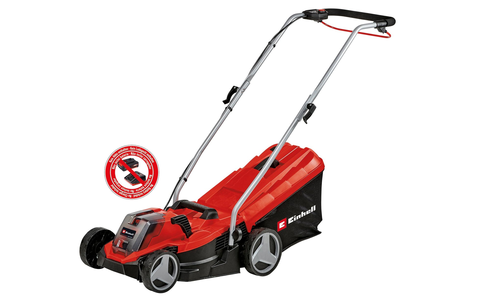 Einhell GE-CM 18/33 Li-Solo Akku-Rasenmäher – 18 V – 33 cm – 30 l – 25–65 mm – Power X-Change