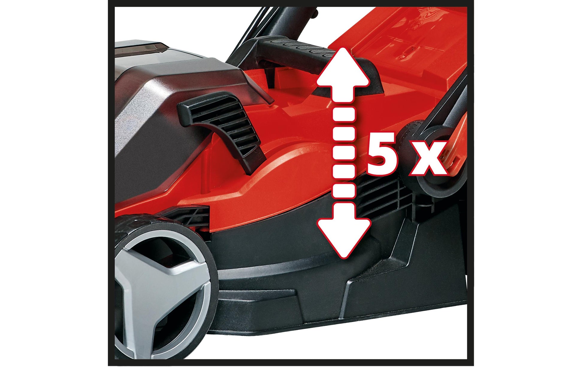 Einhell RASARRO 36/34 Akku-Rasenmäher – 18 V – Schnittbreite 34 cm – 2×3,0 Ah & 2 Ladegeräte – Power X-Change