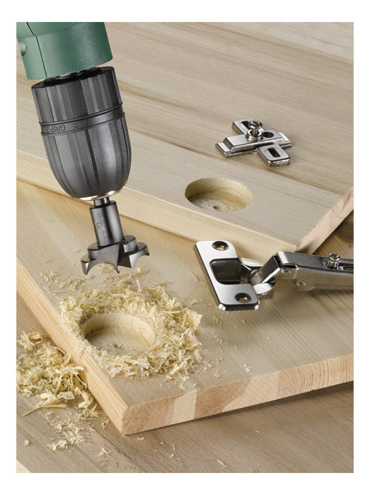 kwb Scharnierloch-Bohrer – Scharnierloch-Bohrer, 30 mm, Hartholz/Weichholz