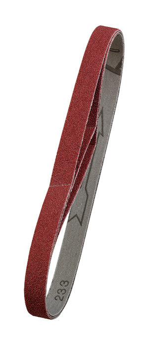 kwb Schleifband 13 × 457 mm P100 Korund – für Holz, Metall – 3 Stk – für Black & Decker