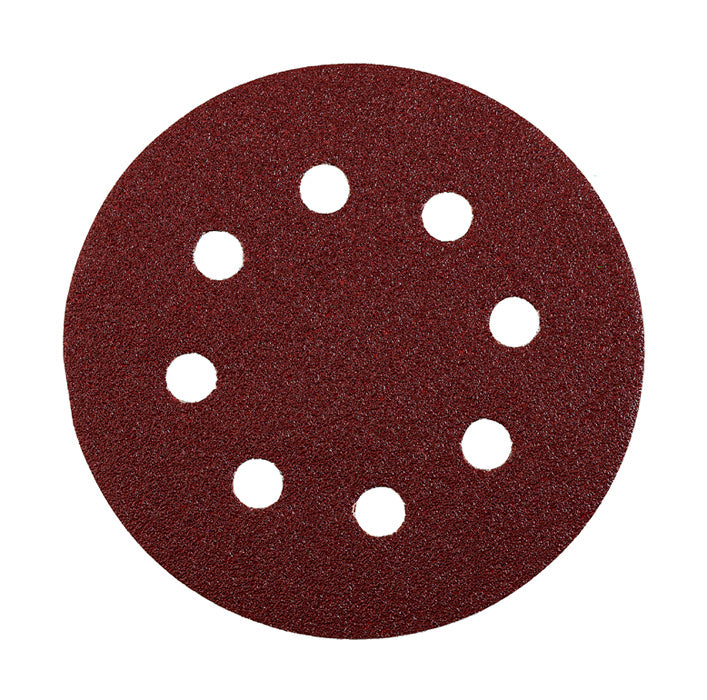 kwb Schleifscheibe 125 mm P180 – für Metall, Holz, Kunststoff – 20 Stk – für Exzenterschleifer