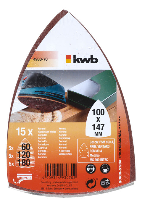 kwb Schleifdreiecke