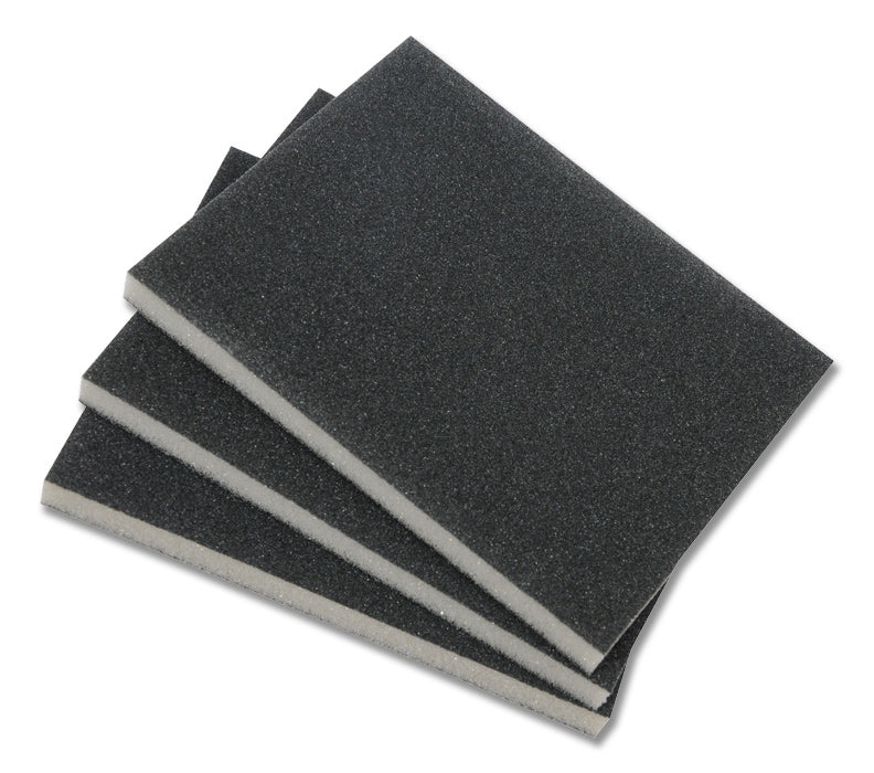 kwb Schleifschwamm 100 × 125 × 10 mm Siliciumcarbid auf Schaum – für Holz – 3 Stk