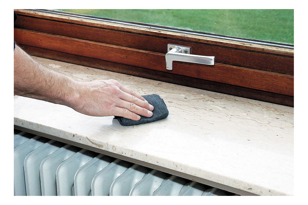 kwb Stahlwolle – Feine Körnung – für Metall & Holz – 2 Stk