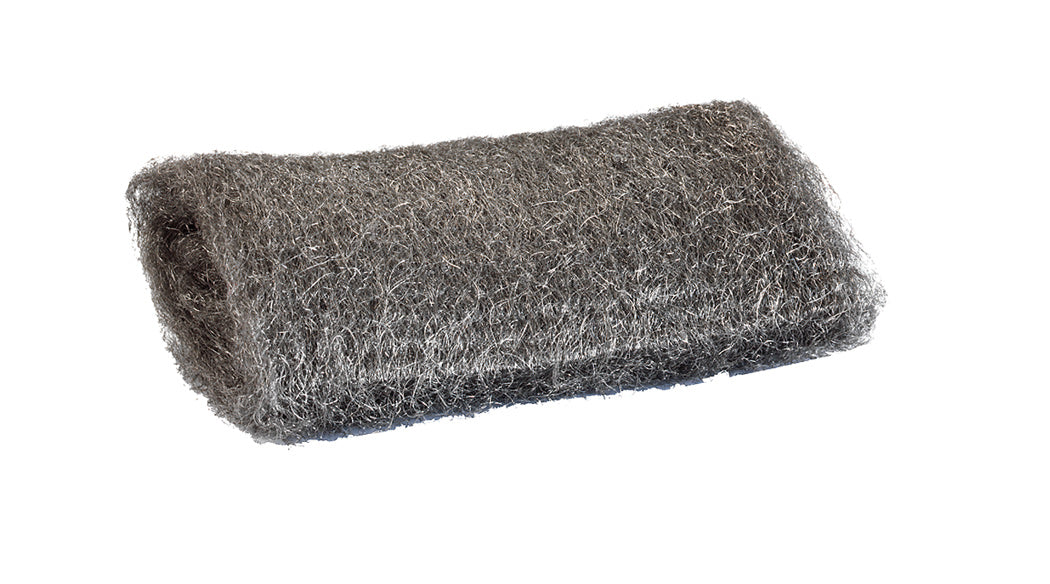 kwb Stahlwolle – mittlere Körnung – für Metall, Holz – 2 Stk