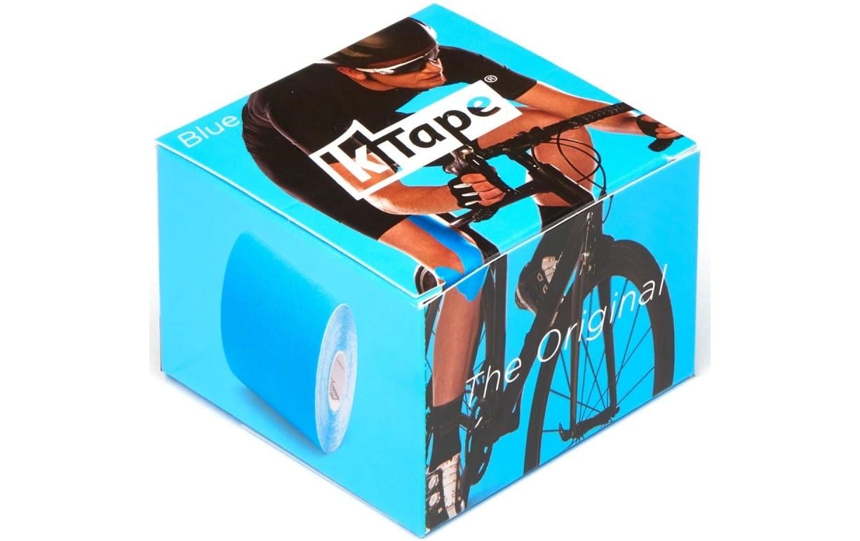 K-Tape Binde Kinesiotape – 50 mm × 5 m, blau, latexfrei