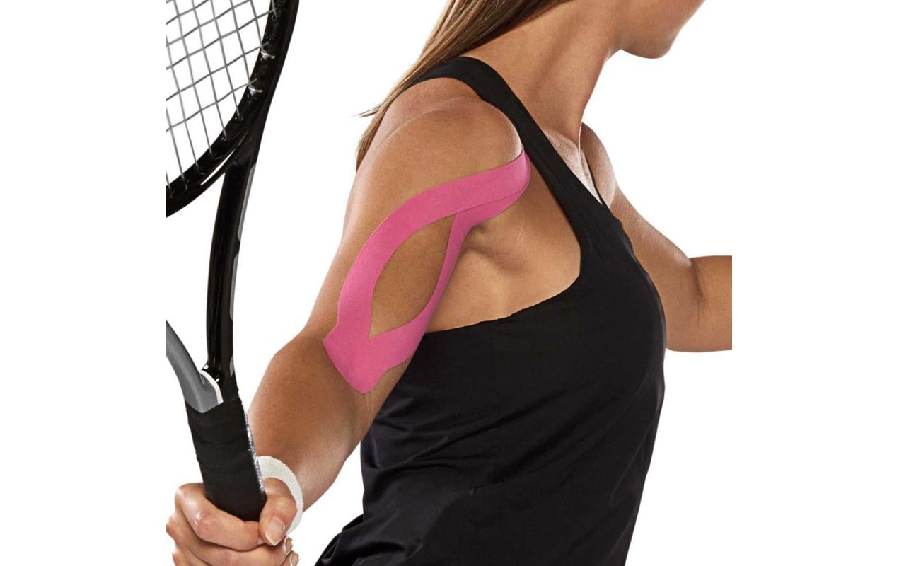 K-Tape Pflasterrolle XXL – 50 mm × 22 m, zuschneidbar, pink