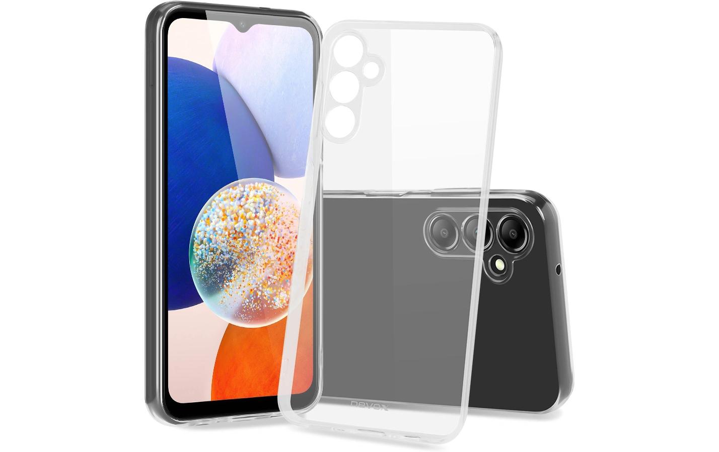 nevox StyleShell Flex – Backcover – für Samsung Galaxy A15 5G / A15 4G, TPU, Transparent